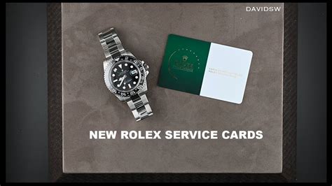 new rolex service card|rolex watch service card.